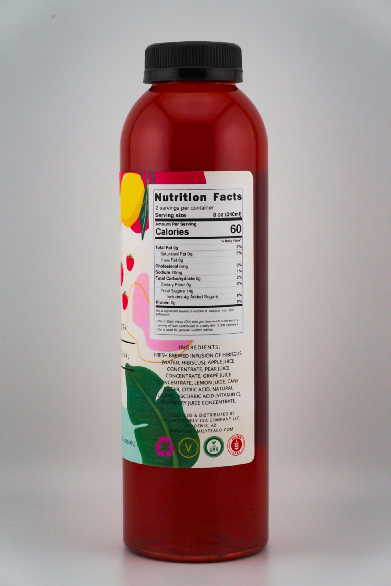 8 PACK APPLE RASPBERRY TERPY TEA