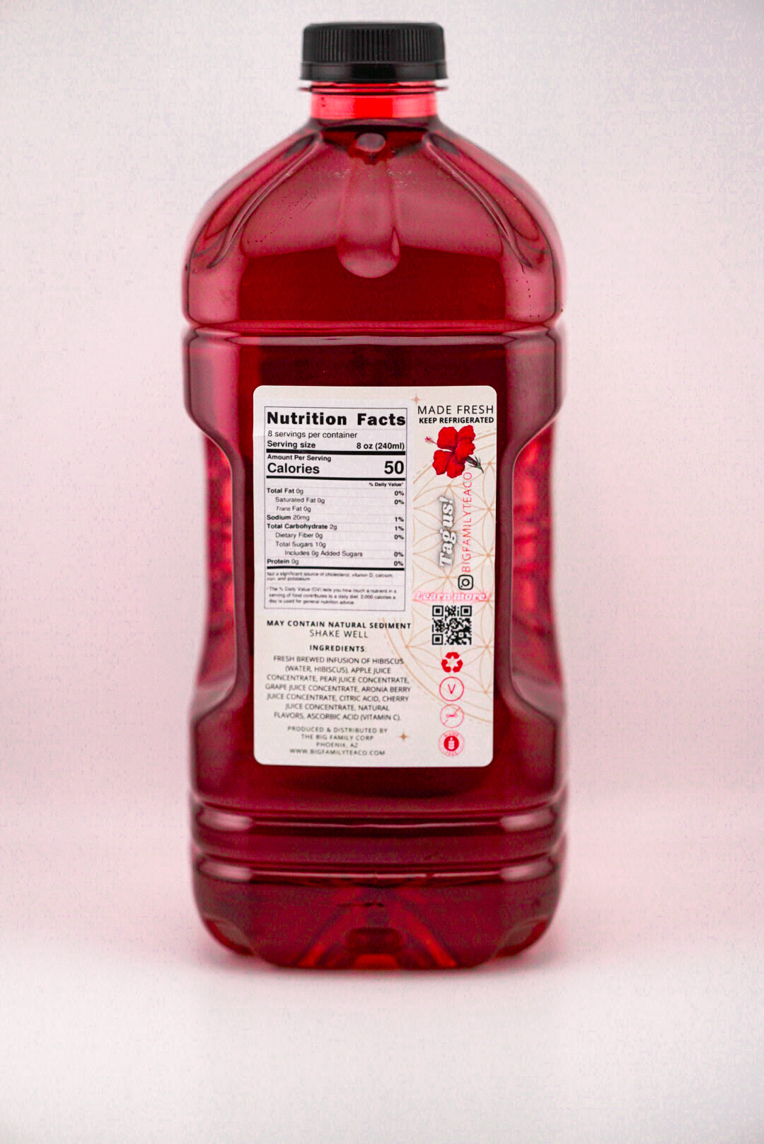 64OZ APPLE CHERRY JUICY TEA