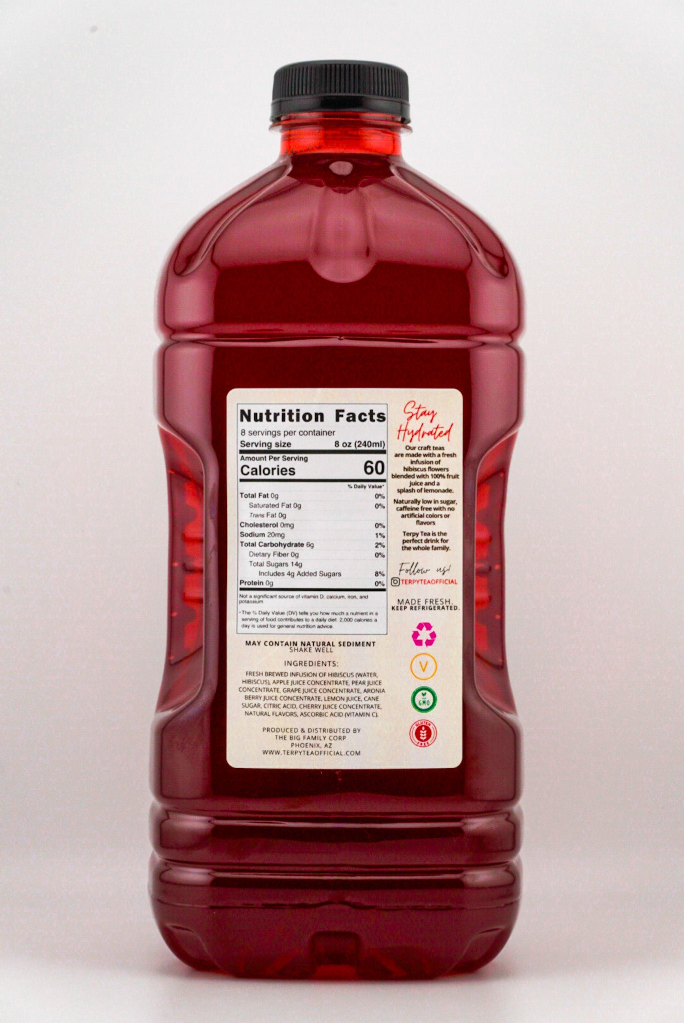 64OZ APPLE CHERRY TERPY TEA