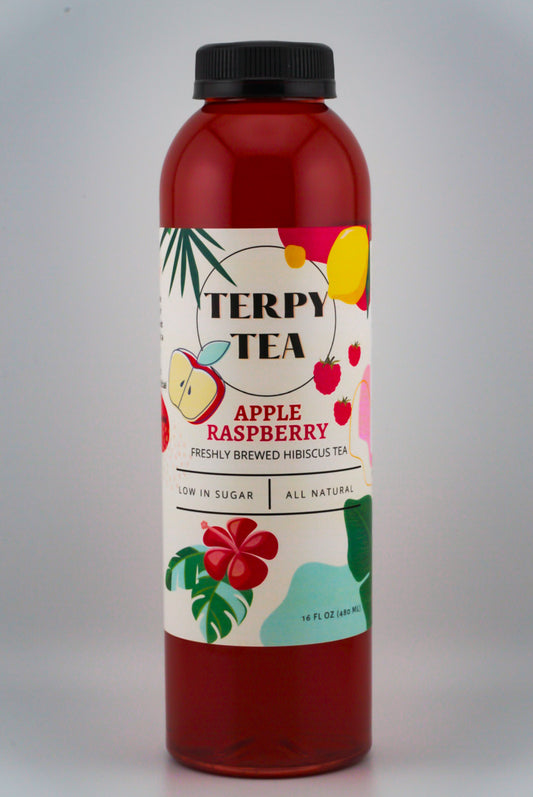 8 PACK APPLE RASPBERRY TERPY TEA